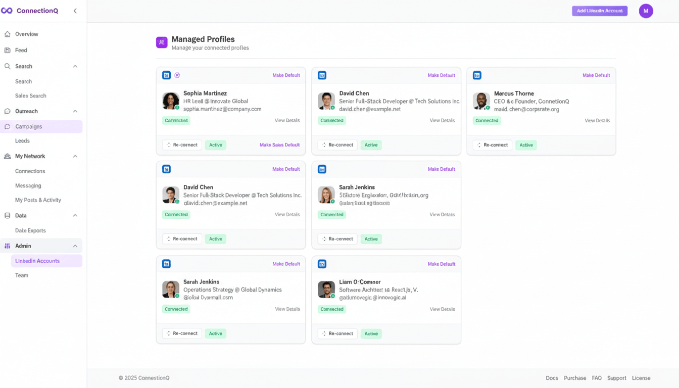 Multi-Account Dashboard